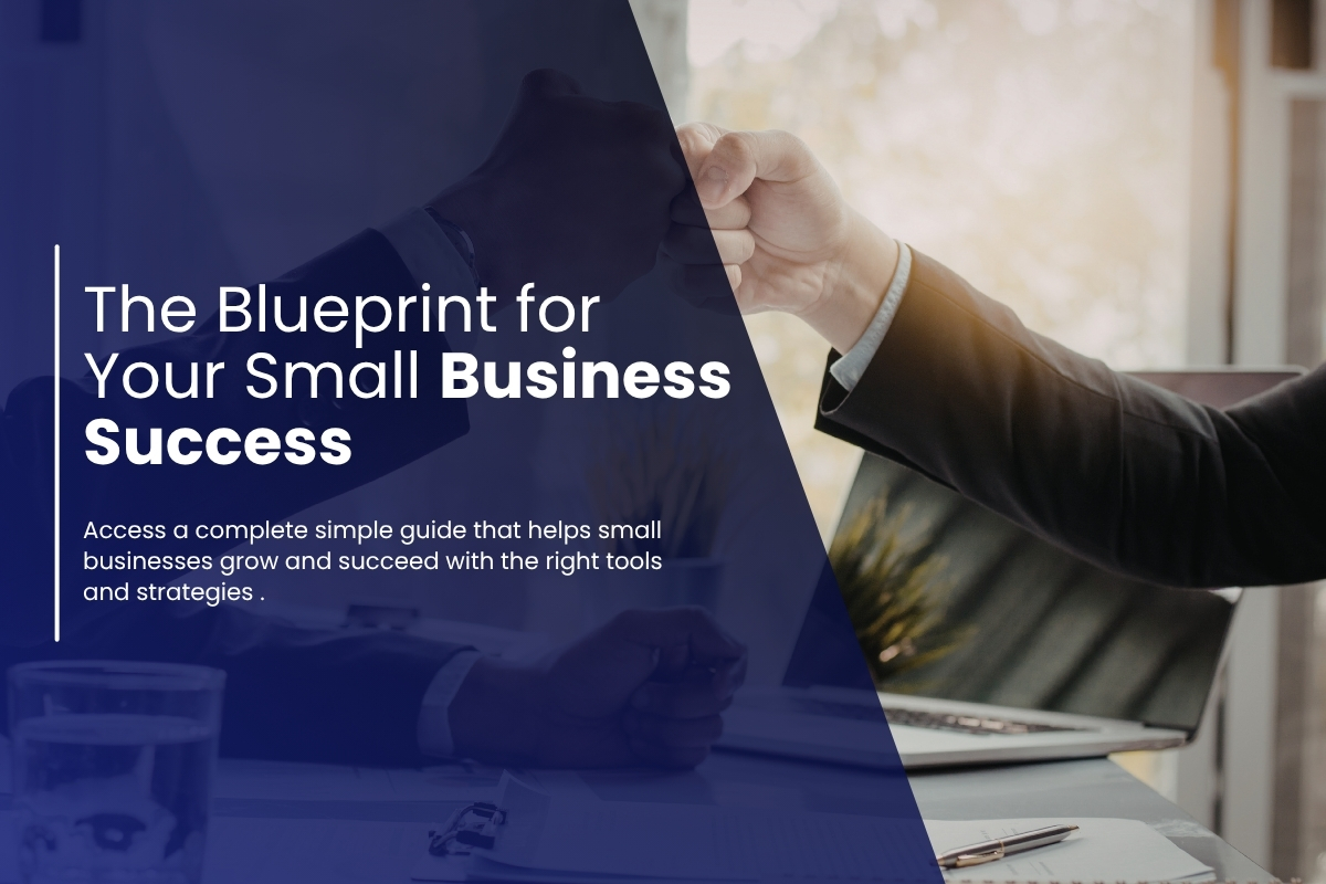 Small business owner conducting customer demographic research on a laptop in a office.